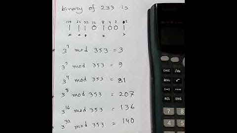Mod Calculation For Large Number