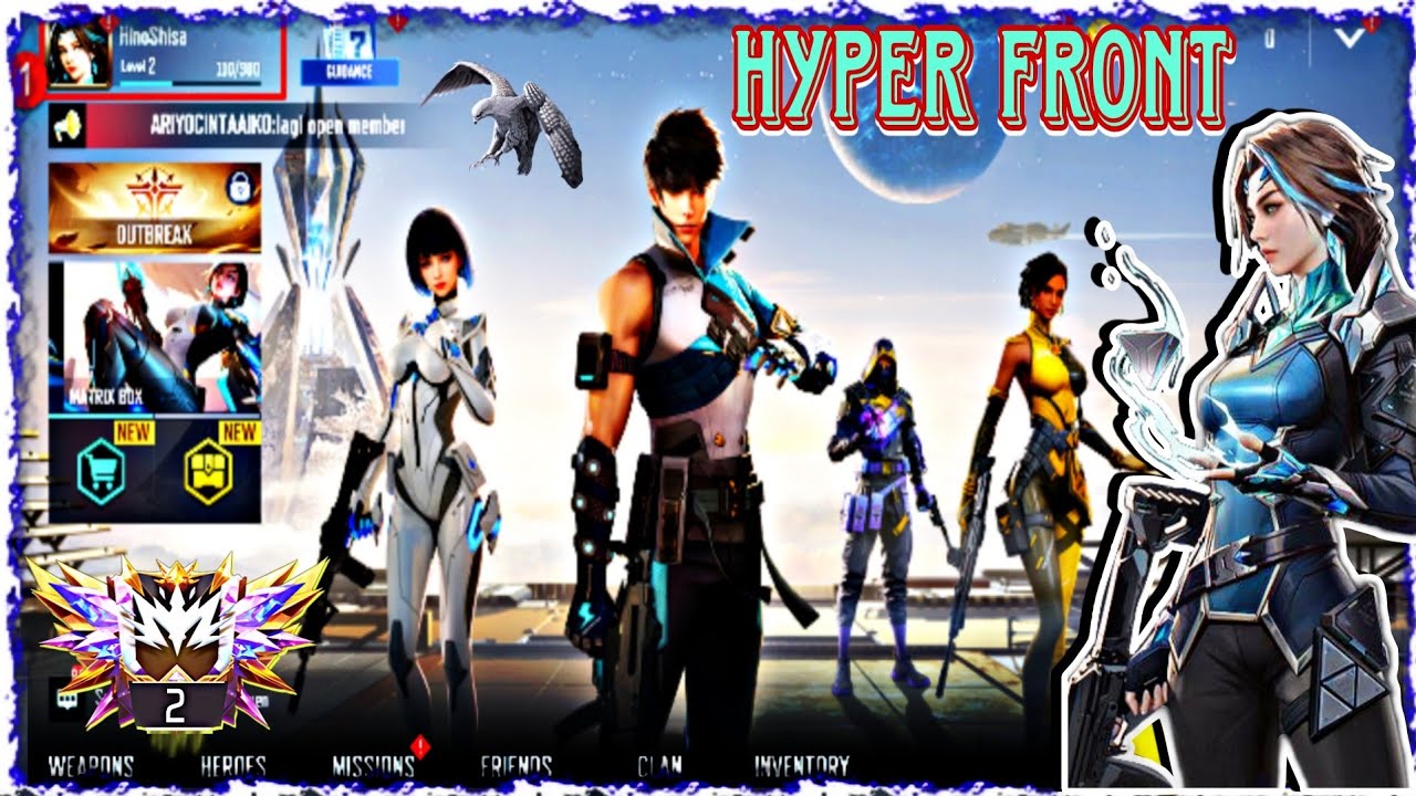 NEW HIGH BATTLE ROYALE GAME 🎮 || GAME LIKE FPP || HYPER FRONT GAMEPLAY 