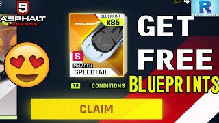 ASPHALT 9 GET FREE BLUEPRINTS | ASPHALT 9 UNLOCKED ALL CARS | ASPHALT 9. screenshot 3