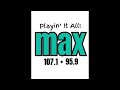 WONN Max at 107.1 &amp; 95.9 Radio Sweepers, Legal IDs, Liners (11/11-12 25)