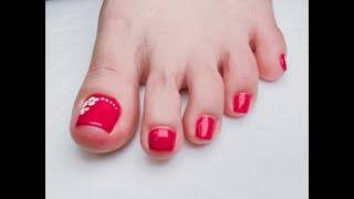 #06 Fun| Simple| Easy Nail/Toe/Foot Art Designs for #valetine 2024