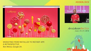 MIGRATING FROM INSTALLED TO INSTANT APP, A RETROSPECTIVE screenshot 1
