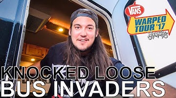 Knocked Loose - BUS INVADERS Ep. 1208 [Warped Edition 2017]