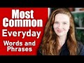 Common everyday english phrases and words british english pronunciation