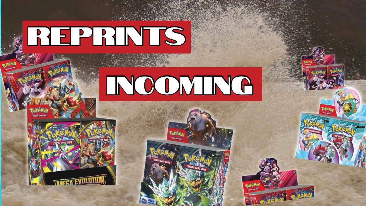 POKEMON REPRINTS COMING FOR 2025! POKEMON REPRINTS COMING FOR 2025!