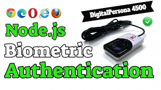 NodeJS Biometric Authentication PART 2 DEMO