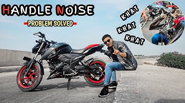 HANDLE NOISE [ khat-khat ] PROBLEM SOLVED | APACHE RTR 160 4v (spacial edition) | R RIDER