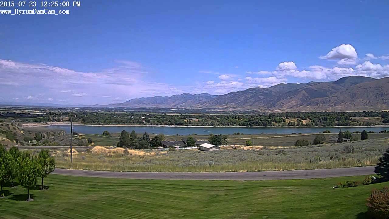 Hyrum Dam Cam 20150723 Camera 2 YouTube