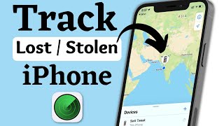 How To Track Stolen / Lost iPhone - iOS 15 | How To Find Stolen iPhone | How To Find Lost iPhone