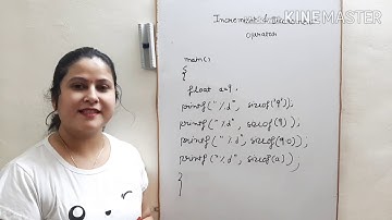 Increment and decrement operator in c programming | lec-6 |  c programming tutorial in Hindi