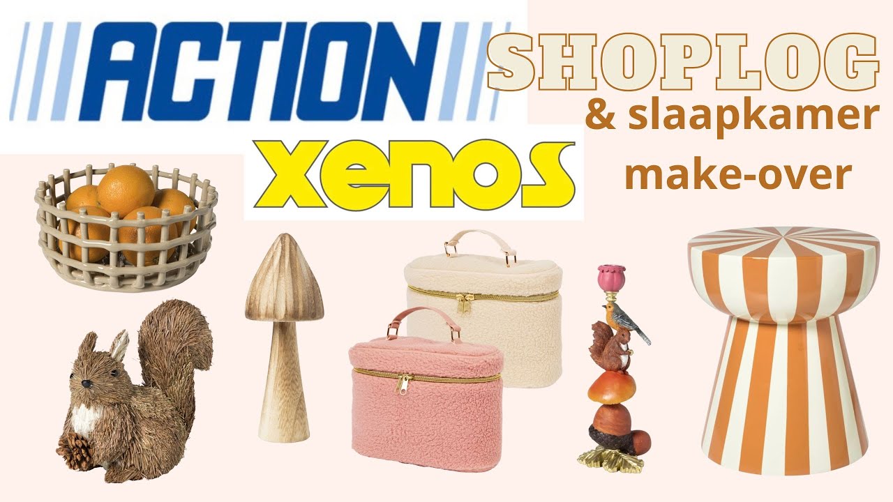 Action shoplog, Xenos & slaapkamer make-over