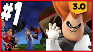 Welcome to Toy Box Takeover Part 1 in Disney Infinity 3.0. Syndrome from The INCREDIBLES is causing trouble for our Heroes. 