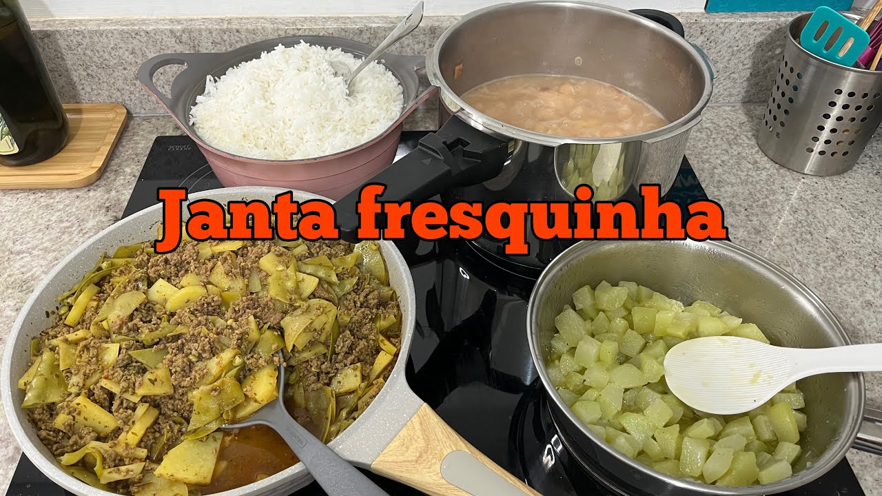 Fiz janta pros meus pais - Feijão fresquinho com carne seca suína
