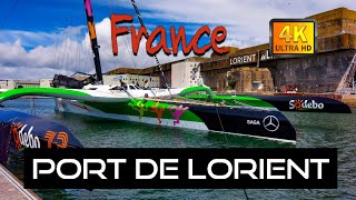 Port de Lorient FR, Bretagne 4K