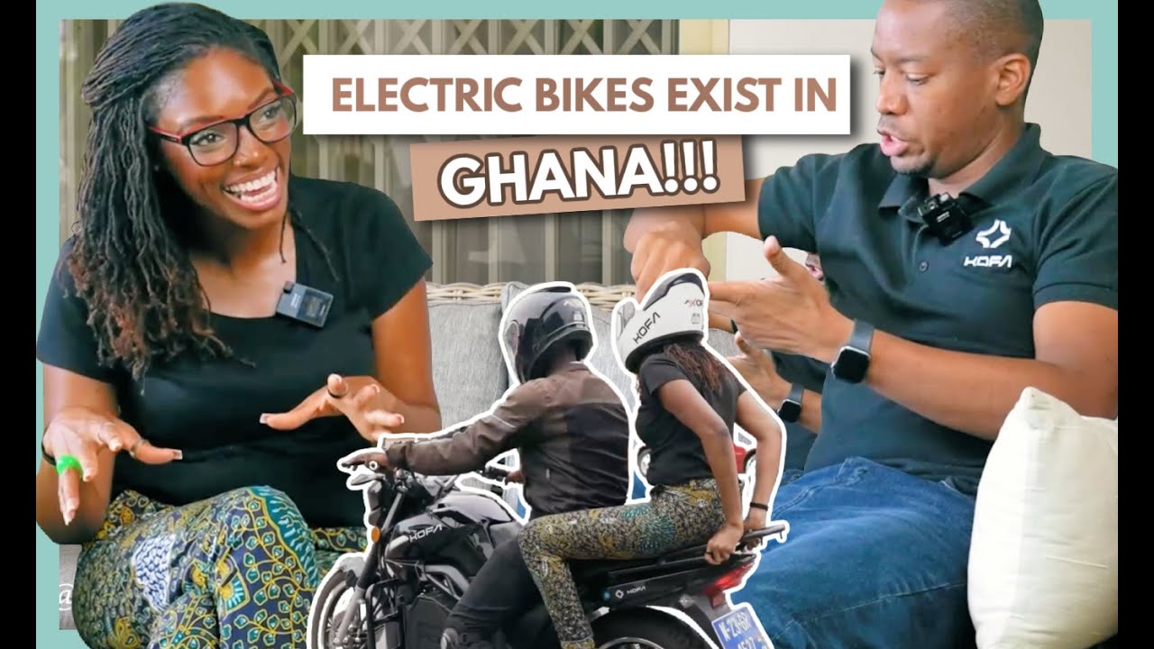 I WAS SHOCKED TO SEE ELECTRIC BIKES IN GHANA!!! KOFA YouTube