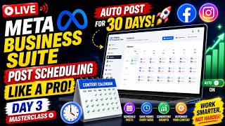 Meta Business Suite Tutorial 2026 | Schedule Facebook & Instagram Posts Like a Pro (2026) Updated screenshot 3