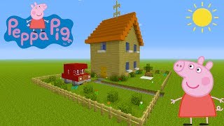 Minecraft Tutorial: How To Make Peppa Pigs House 'Peppa Pig'