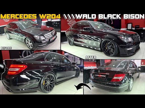 Mercedes W204 | C63 Body Kit // Black Bison - Modifiye