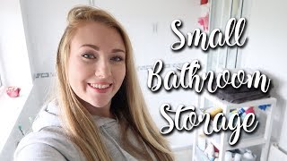 SMALL BATHROOM ORGANISATION AND STORAGE - FAMILY OF 4 - LOTTE ROACH