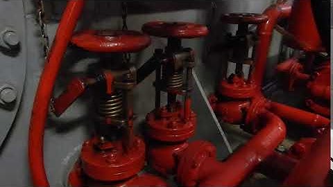 TUG Engine Room Fuel Oil Quick Closing Valve QCV Testing