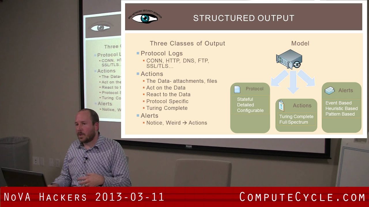 Liam Randall - Bro IDS and the Bro Network Programming Language - YouTube