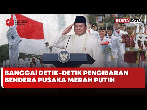 Bangga! Detik-detik Pengibaran Bendera Pusaka Merah Putih #beritasatu