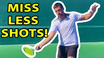 The easiest way for most players to reduce unforced errors