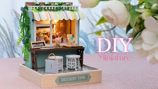 Miniature Dollhouse DIY | Dessert Time | Corner of Happiness | CUTE ROOM