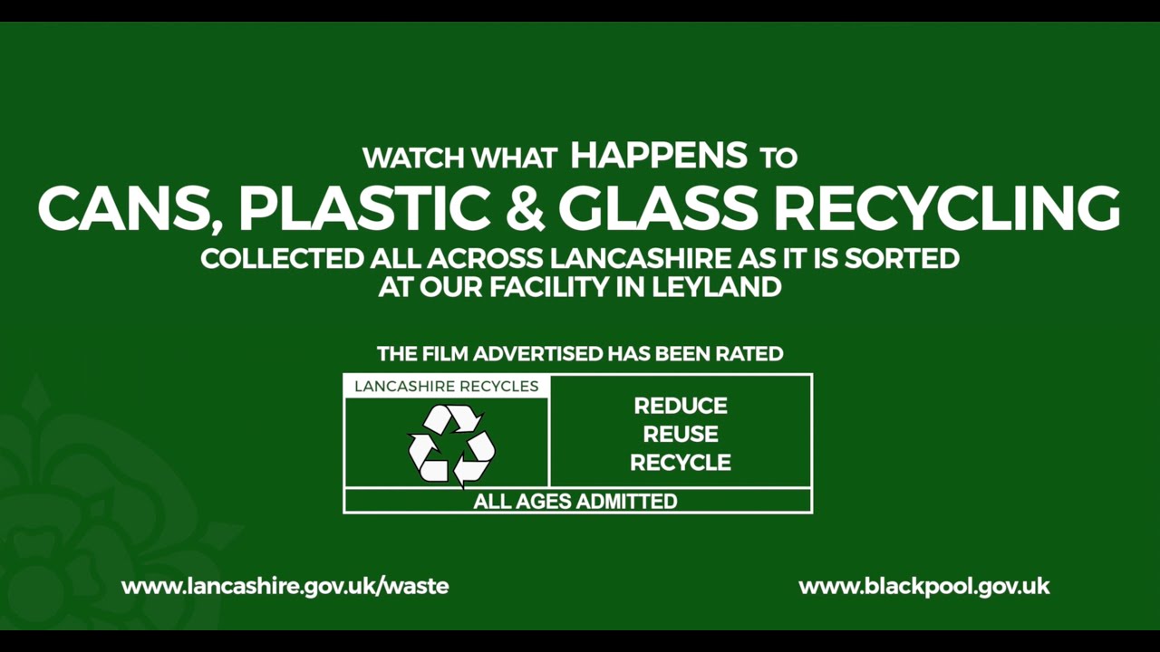 Cans, Plastic & Glass Recycling in Lancashire