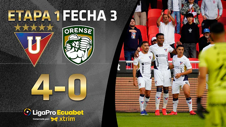 FULL RECAP: LIGA 4-0 ORENSE | LIGAPRO ECUABET