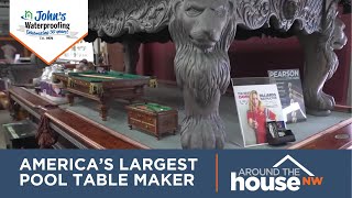 Hot For Your House: Inside America’s Largest Pool Table Maker