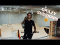 INSANE SESSION AT OUR PRIVATE INDOOR SKATERPARK!! 🤯