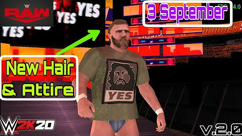 Wwe Daniel Brayn New Texture With Attire V.2.0 So Download Now Guys