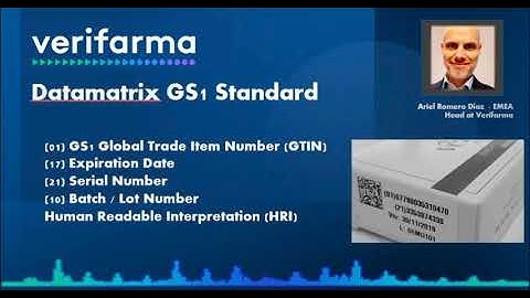 Serialization current barcode - Data Matrix Standard