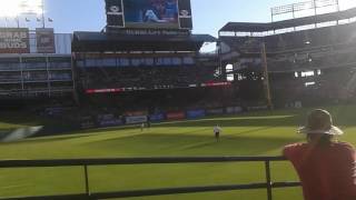 Frank And Mike Run The Field