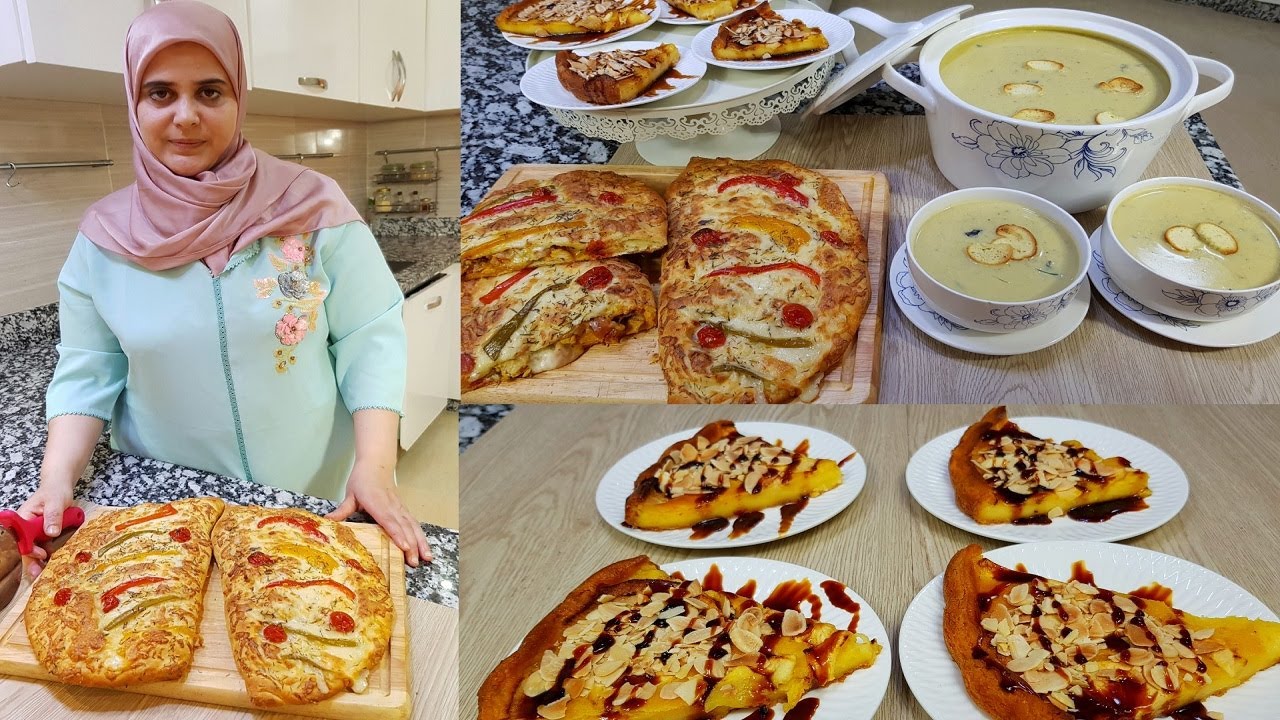 كوزينتك بيتزيريا فرمضان😉 بانزيروتي المطاعم اللي كاتحمق الكل/فلان باتيسري بالتفاح بدون بيض