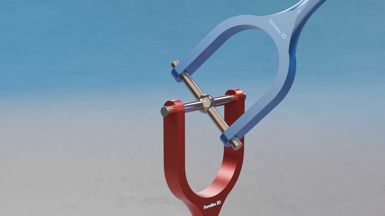 #051 Universal Joint – 507 Mechanical Movements 3D Animation