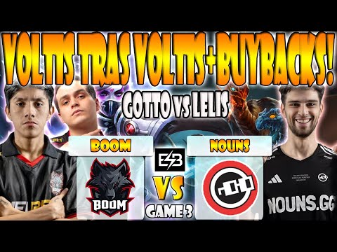BOOM VS NOUNS BO3[GAME 3]PARKER, MATTHEW, DARKMAGO VS GUNNAR, YUMA, LELIS- ELITE LEAGUE SEASON 2-ESB
