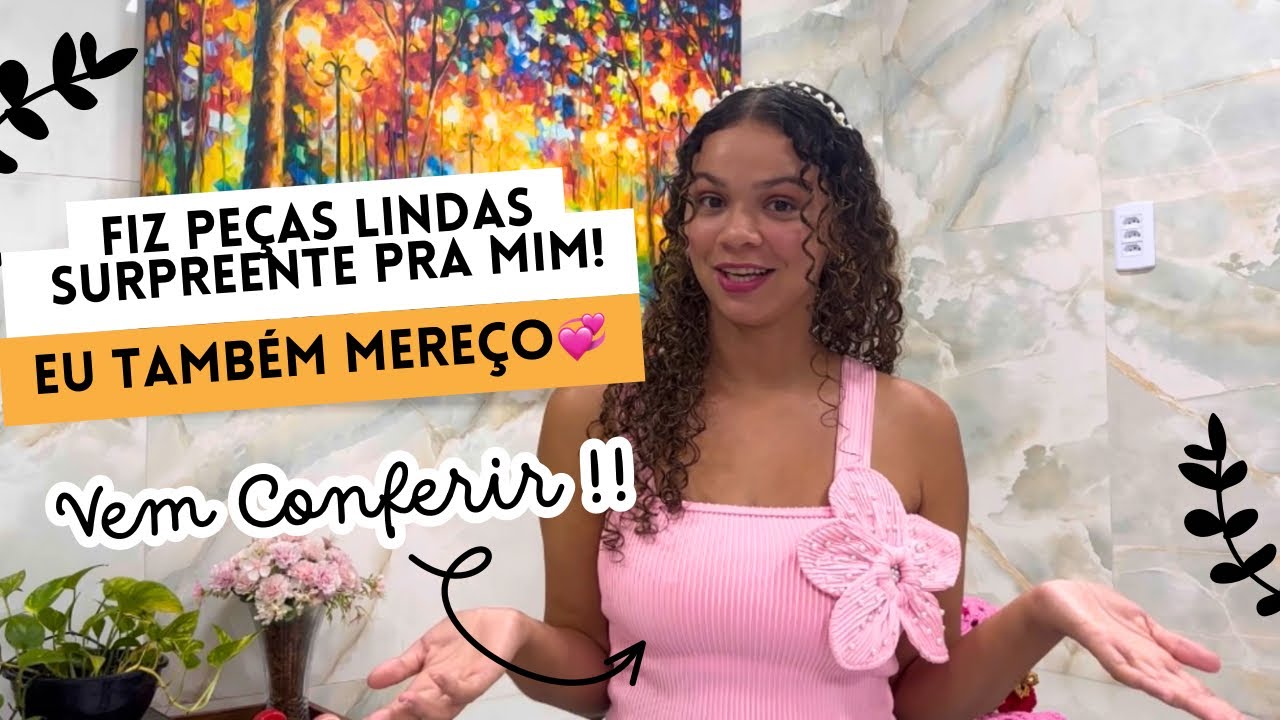 🚨FIZ VÁRIAS PEÇAS LUXUOSAS DE CROCHÊ PRA MIM🚨 #crochet 