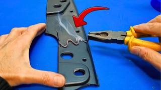The Plastic Welding Method That Motorcycle Mechanics Don't Show! Diy Auto Repair Tips !
