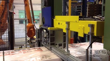 Fromm Fully Automatic Strapping Machine Concrete Block