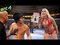 Bruce Lee vs. Mandy Rose (EA sports UFC 4)