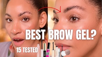 WHAT IS THE BEST EYEBROW GEL? | I Tested 15 For Ultimate Hold (Drugstore to High-End!)