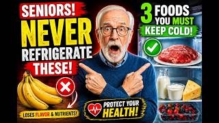 Seniors, 3 Foods You Should NEVER Refrigerate – And 3 You MUST Keep Cold | Senior Health Tips