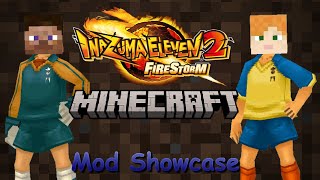 Steve And Alex Inazuma Eleven Minecraft Mod Teaser