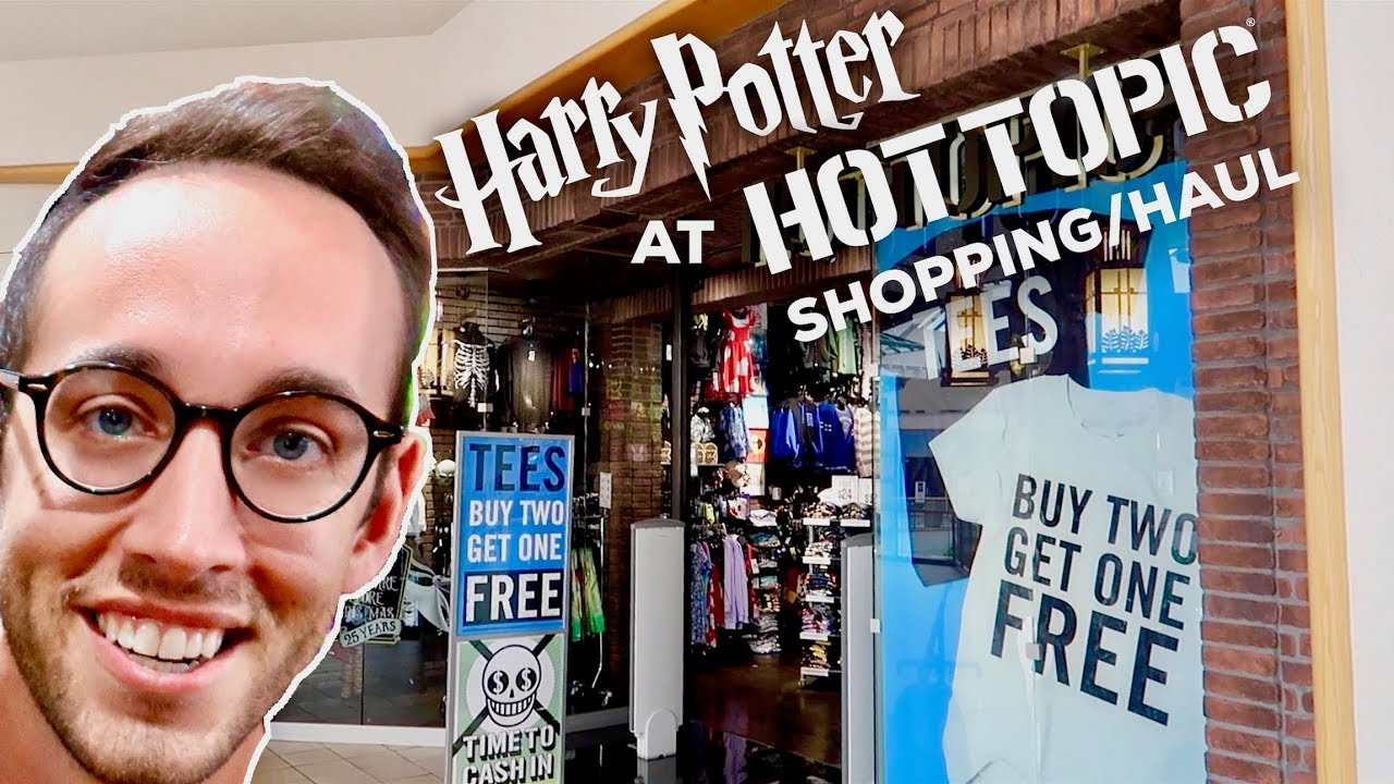 HARRY POTTER HOT TOPIC SHOPPING AND HAUL