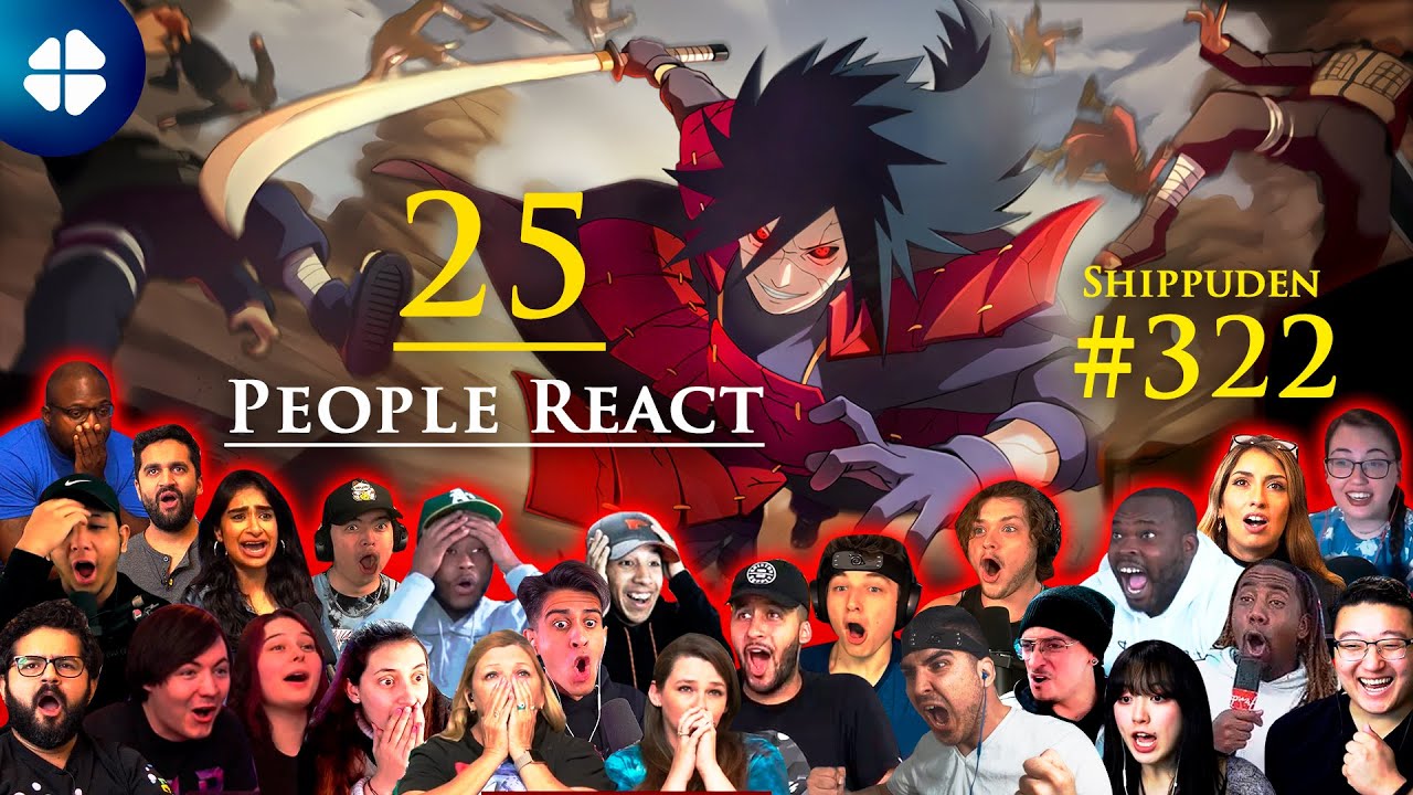 MADARA Humiliates The Shinobi Alliance [MEGA Reaction Mashup] 🇯🇵 Shippuden 322  ナルト 疾風伝 海外の反応