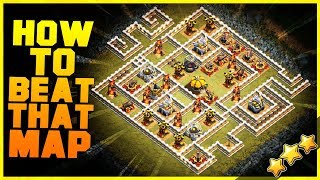 How to 3 Star "PAPER MAP" with TH9, TH10, TH11, TH12 | Clash of Clans New Update screenshot 4