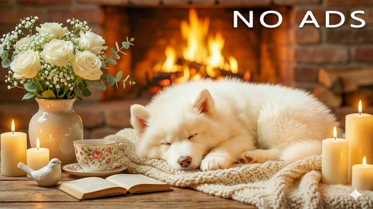 Deep Sleep in 5 Minutes for Puppy🐶Relaxing Music Reduce Stress, Anxiety & Calm the Mind 🌙 No Ads💖