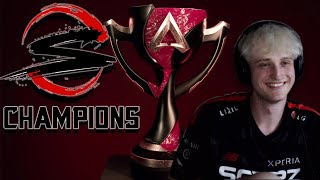 We won the Biggest tournament in Apex Legends ever!! ALGS CHAMPIONSHIP
